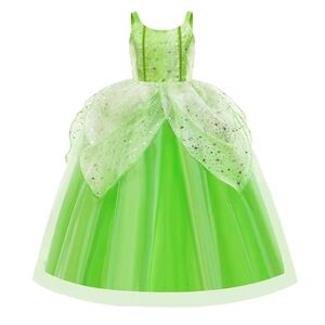 Kids Green Fairy Costume